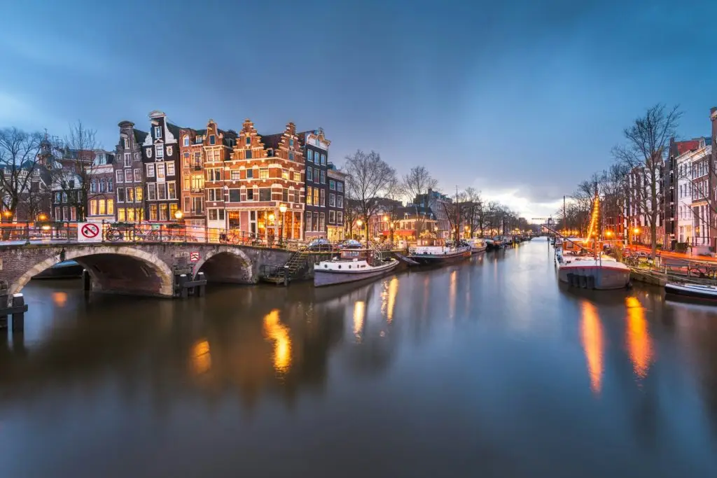 Amsterdam, Netherlands Bridges and Canals