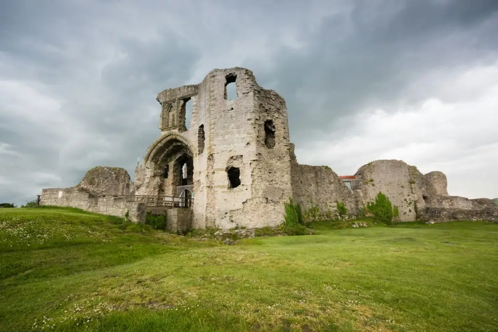 Denbigh Castle in North Wales UK