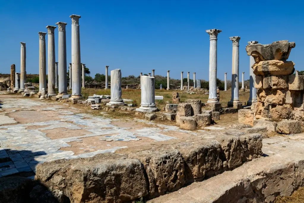 The ruins of Salamis - Turkish Cyprus