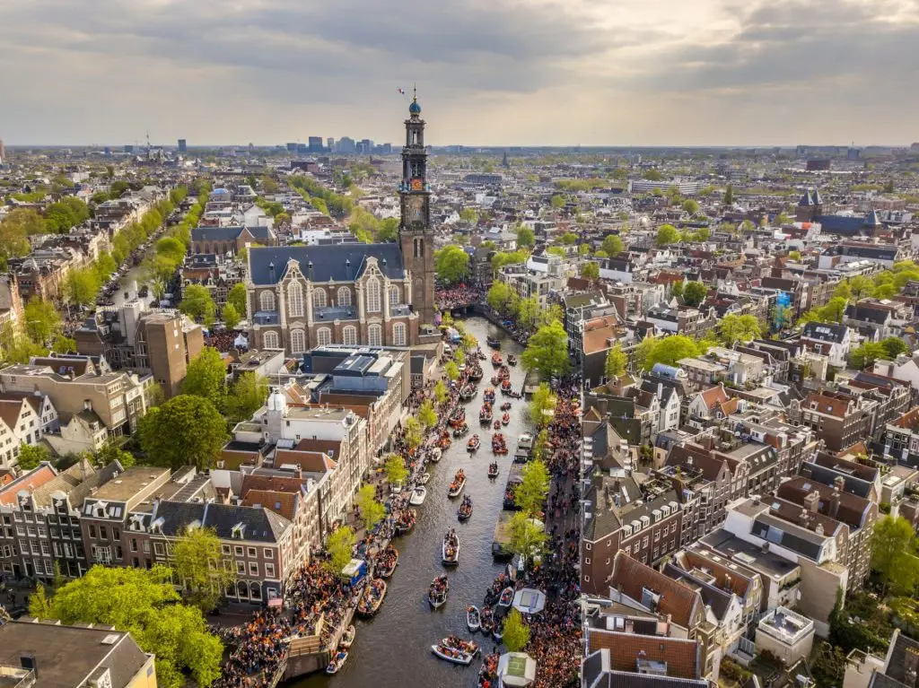 Westerkerk Kings day