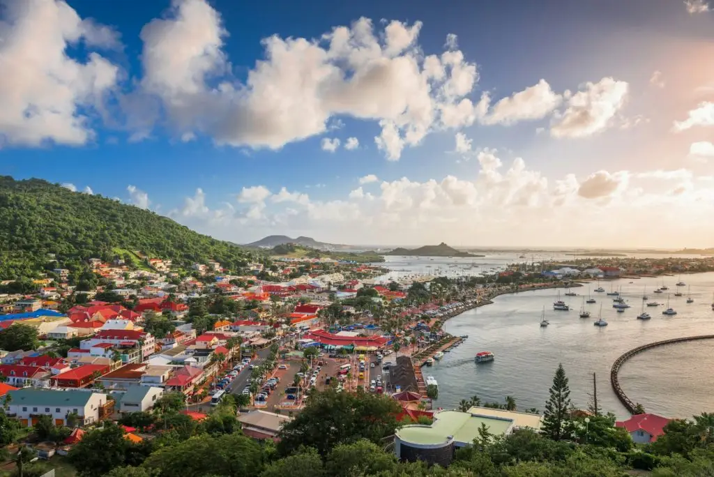 Marigot, St. Martin in the Caribbean