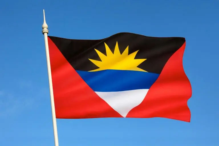 National flag of Antigua and Barbuda