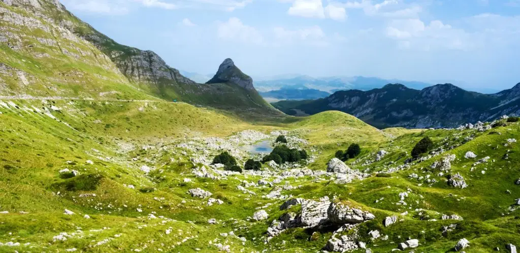 National park Durmitor in Montenegro