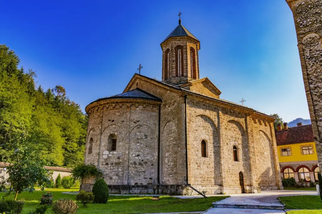 Raca monastery near Bajina Basta in Serbia