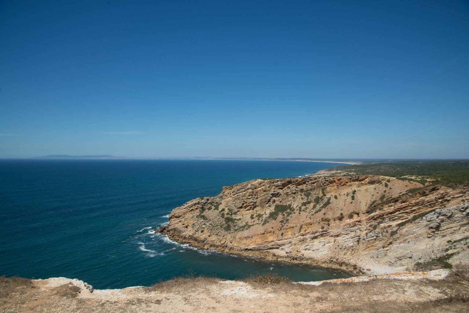 Beautiful view of the Parque Natural da Arrabida Casal Portugal