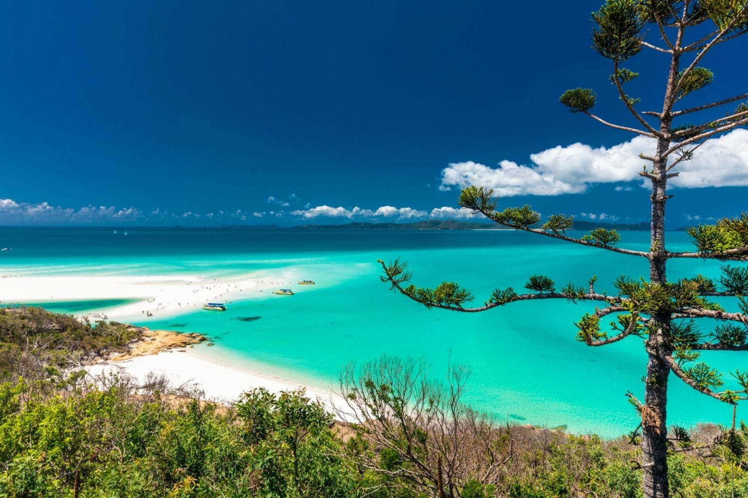 The amazing Whitehaven Beach in the Whitsunday Islands, Queensland