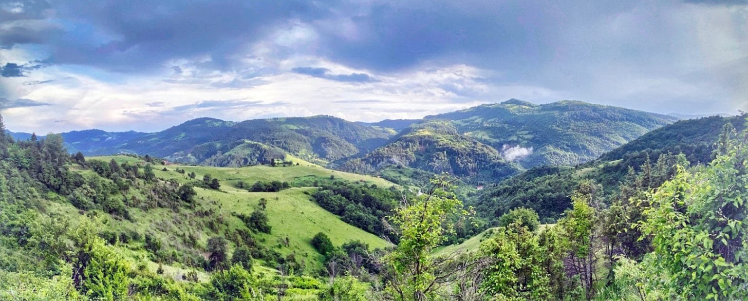 Zlatibor mountain - panoramic view