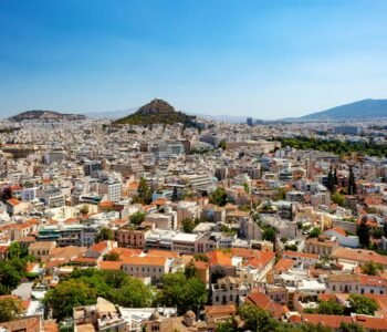Cityscape of Athens. Cities to visit in Greece