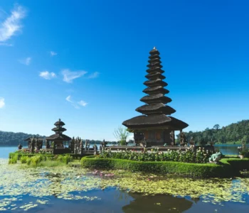 Floating temple in Bali
