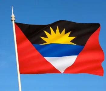 National flag of Antigua and Barbuda