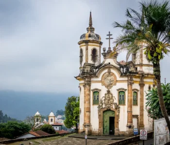Sao Francisco de Assis Church in Ouro Preto - Minas Gerais, Brazil