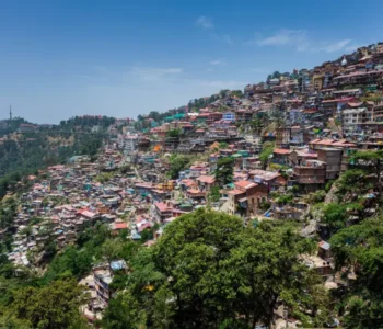 Shimla town, Himachal Pradesh, India