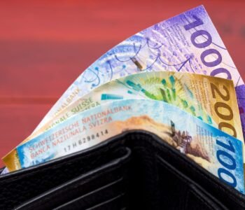 Swiss Francs in the wallet